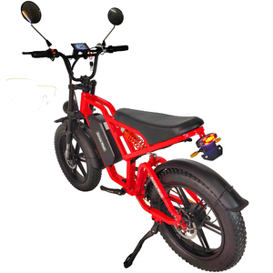 20*4 Snow Tires 48V 10ah Lithium Motor Dual Disc Brakes High Carbon Steel <b>Frame</b> Sport Electric Mountain Snow <b>Bike</b> Dual - Product Image 5