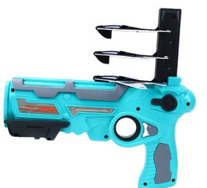 Avión de Combate de Espuma con Lanzador, Juguete de Aviones de Batalla, Planeador de Plástico, Pistola de Juego al Aire Libre para Niños - Product Image 1