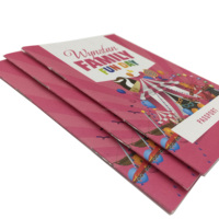 Brochure personnalisée commerciale, reliure à point de selle, papier d'art, papier kraft, impression offset, plastification, impression de catalogue marketing
