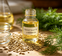 Minyak Fennel Esensial Kelas Makanan Grosir, 100% Murni Alami Organik untuk Perawatan Kulit dan Rambut Kosmetik