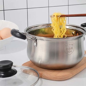 26cm 304 Stainless Steel Breathable Sustainable <b>Soup</b> <b>Pot</b> for Induction Cooker Dishwasher Safe Eco-Friendly 2-Piece Utensil - Product Image 3