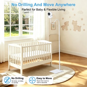 <span class=keywords><strong>Support</strong></span> de Caméra Bébé à Prix d'Usine avec Base Stable, <span class=keywords><strong>Support</strong></span> Mobile Robuste pour Moniteur Bébé, <span class=keywords><strong>Support</strong></span> de Sol Flexible pour <span class=keywords><strong>Babyphone</strong></span> - Product Image 3