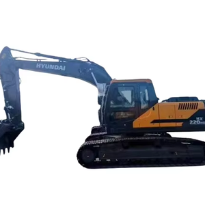 Precio bajo Original usado medio diesel Crawler motor HYUNDAI HX220HD excavadora con alto rendimiento a la venta - Product Image 1
