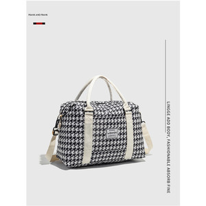 Women's Lightweight Portable Travel Bag Unisex Fashionable Multi-Functional Oxford Waterproof Zipper Storage <b>Luggage</b> <b>Extra</b> <b>Large</b> - Product Image 1