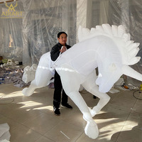 Costume de cheval gonflable en PVC, 2 pièces de haute qualité, Costume gonflable pour la vente