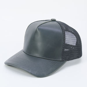 Casquettes de camionneur unisexes décontractées en maille à 5 panneaux, respirantes, imperméables, ajustables, avec logo personnalisé, gravées au laser, pour le cyclisme et les activités de plein air - Product Image 4