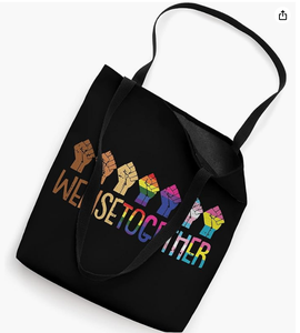 Sac fourre-tout personnalisé avec impression arc-en-ciel, fierté gay, transgenre, LGBT, amour, fierté, allié - Product Image 5