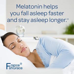 Suplemento de Melatonina 10mg para Adultos, Ayuda para Dormir por la Noche, Cápsulas de Melatonina para el Sueño - Product Image 4