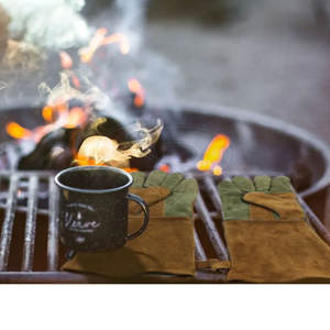 Gants de soudage de vente chaude gants de soudage Mig en cuir résistant au feu de protection de haute qualité - Product Image 3