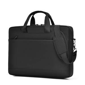 Sac à ordinateur portable Oxford imperméable, mallette d'affaires, sacoche souple durable, bandoulière unisexe, 15-16 pouces, mallette d'affaires fine - Product Image 1