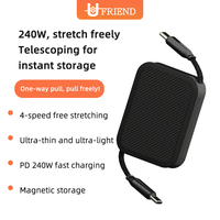 Chargeur 240W 5A Original Prise en Charge Super Charge Rapide Type C vers Type C Câble USB de Données pour Téléphone Portable