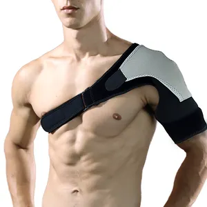 Suporte de ombro de compressão dupla para esportes fitness, suporte de suporte de ombro para ambos os ombros, mais vendido