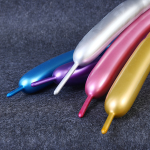Usine en gros 1.8g magique bricolage forme modifiable Chrome 260 longs ballons pour <span class=keywords><strong>la</strong></span> remise des diplômes <span class=keywords><strong>de</strong></span> noë<span class=keywords><strong>l</strong></span> école fête des mères - Product Image 6
