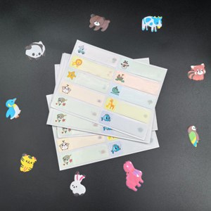 Etiquetas Adhesivas Personalizadas con <span class=keywords><strong>Nombre</strong></span> para <span class=keywords><strong>Niños</strong></span>, Diseño de Animales Coloridos, Autoadhesivas para la Escuela, al Mejor Precio - Product Image 2