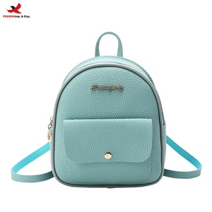 Bolsos de Moda de Piel Sintética para Mujer, Mochilas Pequeñas Multifuncionales para Niñas, Mini Mochilas para Mujer, RTS, Pedido Mixto al por Mayor - Product Image 1