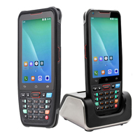 Almacén Android 10,0 4G resistente inalámbrico de mano PDA 1D 2D QR escáner de código de barras inventario terminal de datos móviles PDAs