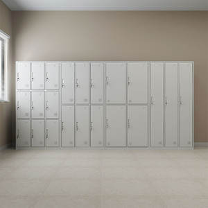 Nouvelles ventes bon marché armoire de rangement à clé à double porte en acier pour salle de sport à domicile, chambre et hôtel - Product Image 2