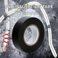 Ruban isolant électrique en PVC résistant à la chaleur ignifuge câble de regroupement emballage adhésif rouleau de réparation