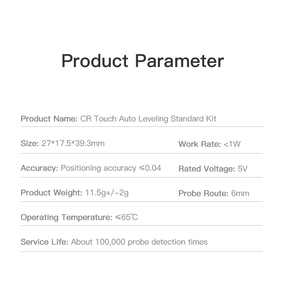 Für 3D-Drucker CR Touch Sensor 32-Bit Auto-Leveling-Kit Halterungsplatte (optional) Ender-3/Ender-3 V2/Ender-3 Pro Teile Neu 1 - Product Image 6