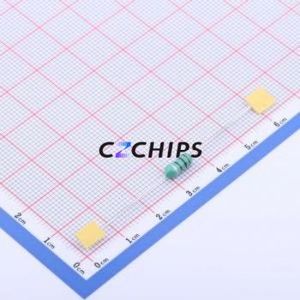 Inductor de Anillo de Color YAL0410-100K / Componente de Orificio Pasante (THT), D4xL11mm 10uH 10% 500mA 650mOhm - Product Image 2