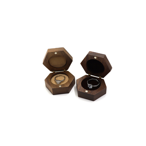 Necklace Earrings Rings Light engagement Exquisite Handmade Jewelry Portable Storage Wooden Box Wood Jewelry Box for wedding