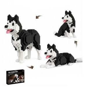 Balody Building Blocks Modello Gatto 3 Posizioni, Figura Animale Domestico Componibile per Bambini e Adulti, Giocattolo Educativo STEM - Product Image 4