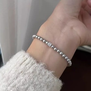 <span class=keywords><strong>Bracelet</strong></span> <span class=keywords><strong>en</strong></span> cristal <span class=keywords><strong>Swarovski</strong></span> autrichien pour femmes, style Instagram, minimaliste, luxe, zircon carré, manchette WS050 - Product Image 3