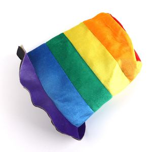 Accesorios de Disfraces para Despedida de Soltera, Gorro de Payaso, Gorro Arcoíris del Orgullo Gay - Product Image 3