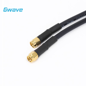 <strong>SMA</strong> <strong>Male</strong> <strong>to</strong> <strong>SMA</strong> <strong>Male</strong> Cable Using RG223 Flexible Coax DC - 3GHz Communication for Connectors - Product Image 6