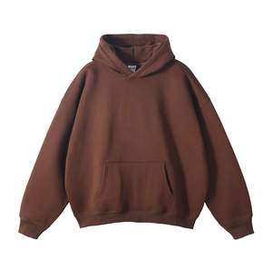FLOWORA Hoodies Thick <b>Fleece</b> Heavy Weight Oversized Hoodies DTG Men's Hoodies & <b>Sweatshirts</b> - Product Image 1