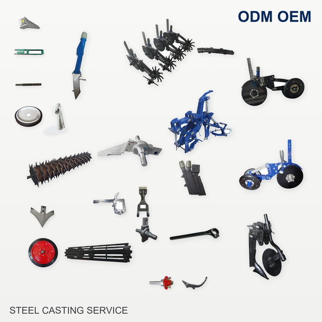 Precision Casting Carbon Steel Seeder Planter Wear Parts Agricultural Machinery Seeding Foundry Industrial Metal Parts