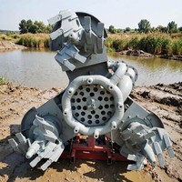 Pompe submersible électrique professionnelle pour boues et sable, robuste, avec agitateur