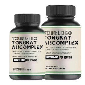 Thảo dược tự nhiên bổ sung viên nang Tongkat Ali với bột shilajit Ashwagandha để tăng cường năng lượng sức chịu đựng & hỗ trợ sức khỏe nam giới - Product Image 2