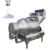Mélangeur de poudre de pigment coloré pour résine plastique de 100 kg, machine de mélange de type tambour pour l'industrie