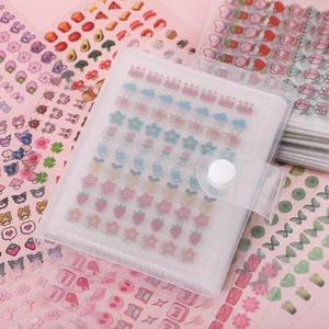 25 autocollants par paquet, organisateur de rubans adhésifs Xiao Bi Ga, mini-planificateur créatif, autocollants <span class=keywords><strong>pour</strong></span> ongles, matériel décoratif DIY, livre d'autocollants - Product Image 5