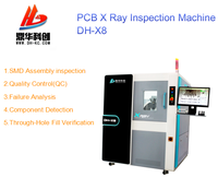Machine d'inspection aux rayons X haute résolution en acier inoxydable Dinghua DH-X8 pour la qualité SMT, les cartes de circuits imprimés (PCB) et les tests électroniques industriels BGA
