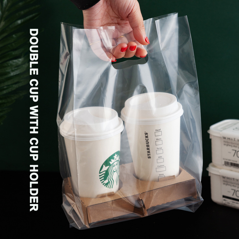 transparent + cup holder
