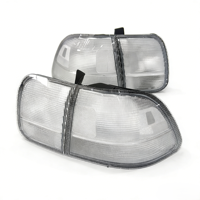 Feux arrière de haute qualité pour Honda Civic 4 portes berline 1996-1998 (entièrement transparents)