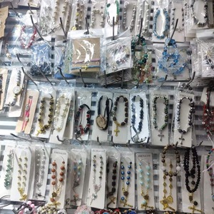 Colgantes de Aleación de Zinc en Forma de Cruz con Imitación de Perla, Accesorios de Joyería DIY Unisex, Regalo, Origen Yiwu - Product Image 3