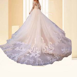 Robes de mariée blanches en dentelle pour femmes 2023, vente en gros, robes de mariée élégantes et sexy pour femmes 2022 - Product Image 2