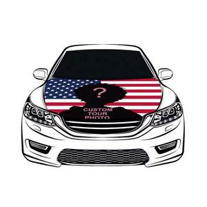 ฝาครอบกระจกมองข้างแบบออกแบบเอง ฝาครอบฝากระโปรงรถพร้อมธงผ้าสแปนเด็กซ์ สไตล์สปอร์ต ทนทาน พกพาสะดวก พร้อมเสาธงอะคริลิก - Product Image 1