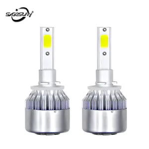 הנמכר ביותר אוטומטי LED אורות C6 881 880 5202 LED פנסים נורות צהוב 881 LED הנורה עבור מיצובישי