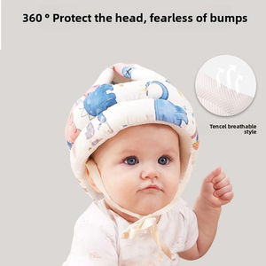 Casco de Protección Anticaídas para Bebés de Verano |   Ajustable y Transpirable |   Algodón Suave Lavable |   Aprendizaje de Caminata para Niños Pequeños - Product Image 2