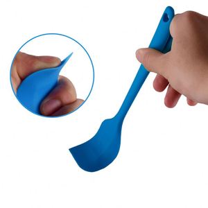 Spatule à gâteau en silicone résistante aux hautes températures, spatule durable pour racler la crème et les moules, idéale pour la préparation culinaire - Product Image 2