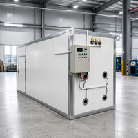 Séchoir industriel modulaire en acier inoxydable à économie d'énergie pour la transformation des noix et des produits agricoles