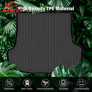 Alfombrilla para maletero Kia Stinger 18-23, para todo tipo de clima, cubierta 3D para la parte trasera del maletero, revestimiento para la bandeja del maletero - Product Image 2