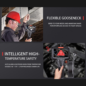 Xách tay borescope kiểm tra máy ảnh Wifi Video nội soi cho xe kiểm tra videoscope Camera cống máy ảnh - Product Image 5