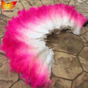 Plumes d'<span class=keywords><strong>autruche</strong></span> teinte pour le Costume de carnaval, 10 pièces, Photo de décoration zpdécor, qualité supérieure - Product Image 4