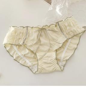 Ropa interior de algodón puro de encaje al por mayor, ropa interior de algodón puro de gama media, ropa interior triangular cómoda - Product Image 5