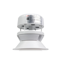 RIKA RK900-11 Delapan Elemen Pengukur Curah Hujan Radiasi Total Kompak ABS Pemanas Ultrasonik Tenaga Surya RS485 7-30VDC ODM/OEM IP65